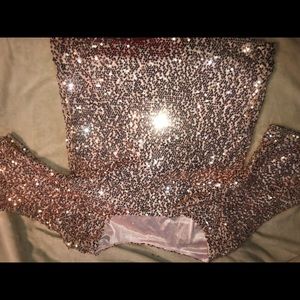 Sequin top super sparkly